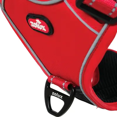 Zolux Easyride hondentuig rood L 63-80 cm – handsfree, 33-55 kg - Afbeelding 7