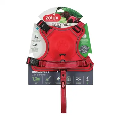 Zolux Easyride hondentuig rood L 63-80 cm – handsfree, 33-55 kg - Afbeelding 11