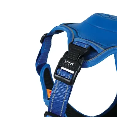 Zolux Easyride hondentuig blauw XL 73-94 cm – handsfree, 55-77 kg - Afbeelding 6