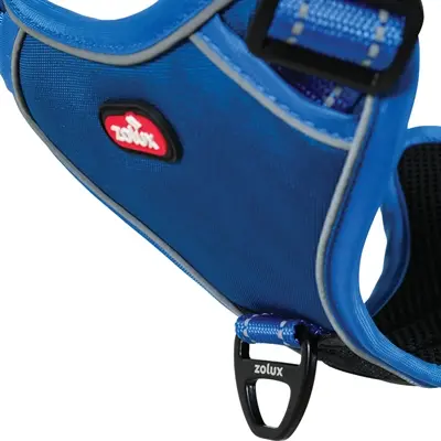 Zolux Easyride hondentuig blauw XL 73-94 cm – handsfree, 55-77 kg - Afbeelding 8