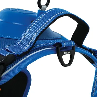 Zolux Easyride hondentuig blauw XL 73-94 cm – handsfree, 55-77 kg - Afbeelding 9