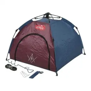 Zolux Bivouak hondentent 79 x 77 x 62 cm – waterafstotend - Afbeelding 1
