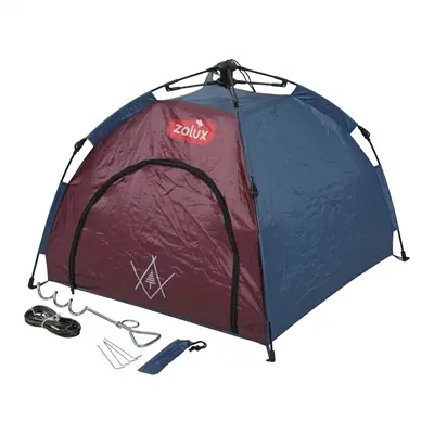 Zolux Bivouak hondentent 79 x 77 x 62 cm – waterafstotend