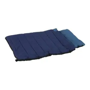 Zolux hondendeken en slaapzak 2-in-1 Bivouak blauw 95 x 60-120 cm - Afbeelding 1