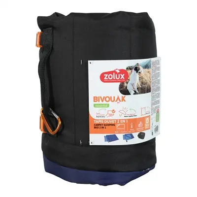 Zolux hondendeken en slaapzak 2-in-1 Bivouak blauw 95 x 60-120 cm - Afbeelding 6