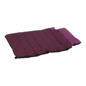 Zolux hondendeken en slaapzak 2-in-1 Bivouak rood 95 x 60-120 cm - Afbeelding 1