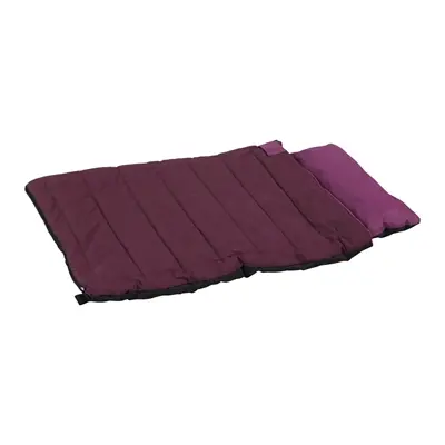 Zolux hondendeken en slaapzak 2-in-1 Bivouak rood 95 x 60-120 cm