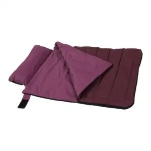 Zolux hondendeken en slaapzak 2-in-1 Bivouak rood 95 x 60-120 cm - Afbeelding 4
