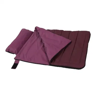 Zolux hondendeken en slaapzak 2-in-1 Bivouak rood 95 x 60-120 cm