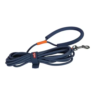 Zolux Bivouak sleeplijn rond siliconen blauw 5 m x 0,6 cm