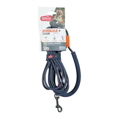 Zolux Bivouak sleeplijn rond siliconen blauw 5 m x 0,6 cm