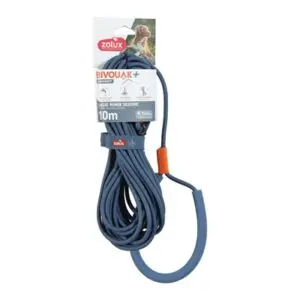 Zolux Bivouak sleeplijn rond siliconen blauw 10 m x 0,6 cm - Afbeelding 4
