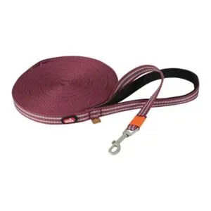Zolux Bivouak sleeplijn plat rood 10 m x 1,5 cm – waterafstotend - Afbeelding 1