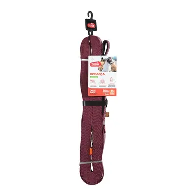 Zolux Bivouak sleeplijn plat rood 10 m x 1,5 cm – waterafstotend
