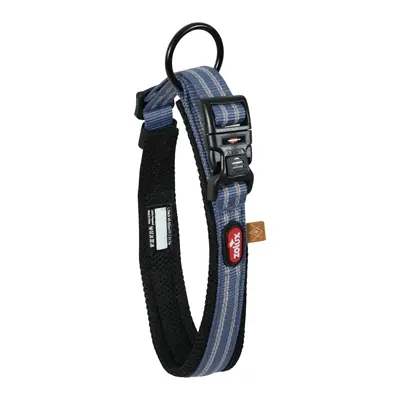 Zolux Bivouak halsband hond blauw XL 55-65 x 3,5 cm – reflecterend