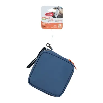 Zolux Bivouak 2-in-1 opvouwbare voer- en drinkbak blauw 2 x 700 ml - Afbeelding 6