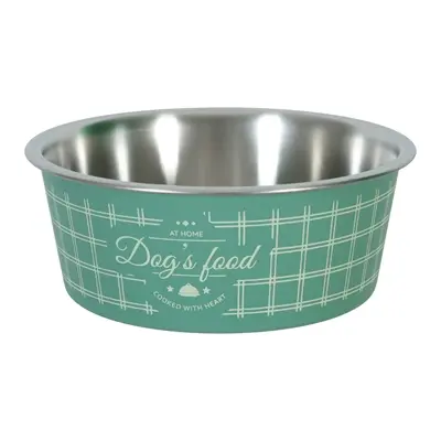 Zolux Food voerbak groen 750 ml – RVS binnenkant, voor honden