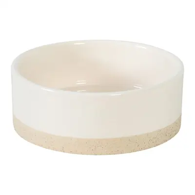 Zolux Olaria voerbak keramiek beige 450 ml 14 cm