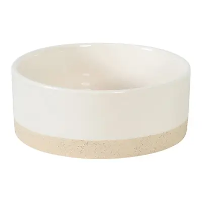Zolux Olaria voerbak keramiek beige 1 liter – rond