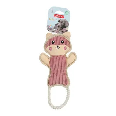 Zolux Buddy hamster hondenspeeltje roze 14 x 5 x 28 cm – pluche, piepend