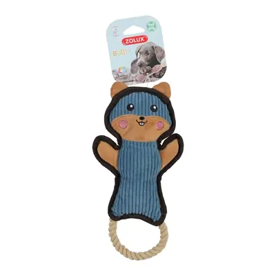 Zolux Buddy hamster hondenspeeltje blauw 14 x 5 x 28 cm – pluche, piepend