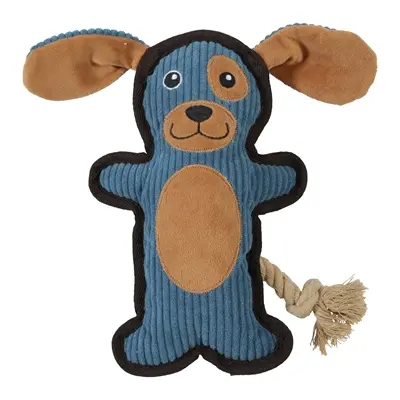 Zolux Buddy hond hondenspeeltje blauw 20 x 5 x 23 cm – pluche, piepend