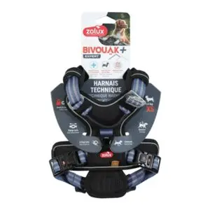Zolux Bivouak hondentuig blauw XS 33-43 cm – tot 5 kg - Afbeelding 4