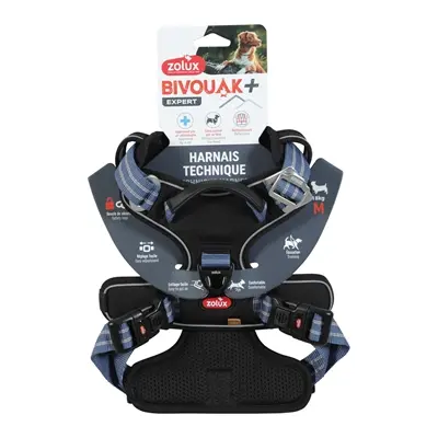 Zolux Bivouak hondentuig blauw M 56-69 cm – tot 18 kg