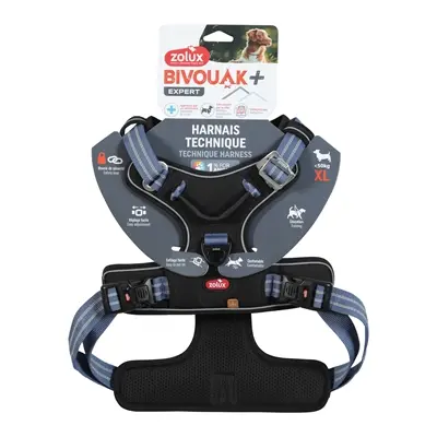 Zolux Bivouak hondentuig blauw XL 81-107 cm – tot 50 kg