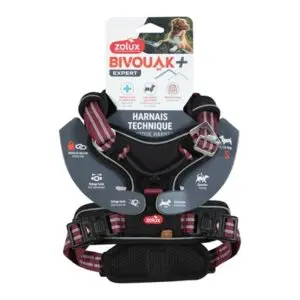 Zolux Bivouak hondentuig rood S 43-56 cm – tot 10 kg - Afbeelding 4