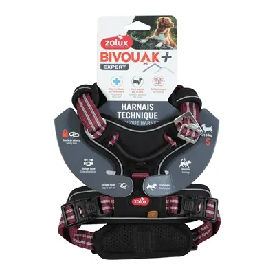 Zolux Bivouak hondentuig rood S 43-56 cm – tot 10 kg