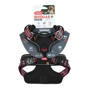 Zolux Bivouak hondentuig rood M 56-69 cm – tot 18 kg - Afbeelding 4