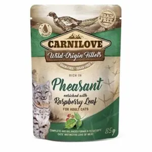 Carnilove kattenvoer natvoer fazant 24 x 85 g – hypoallergeen, pouch - Afbeelding 4