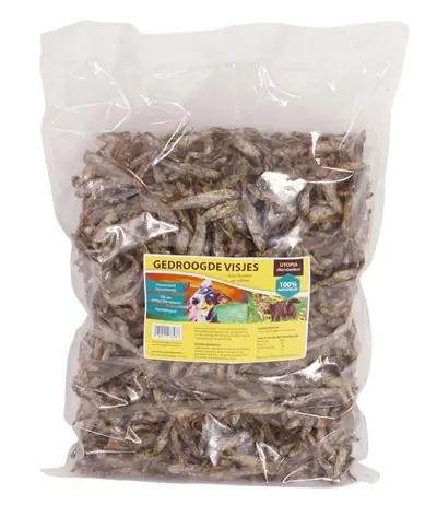 Utopia gedroogde visjes hond en kat 1 kg – hypoallergeen