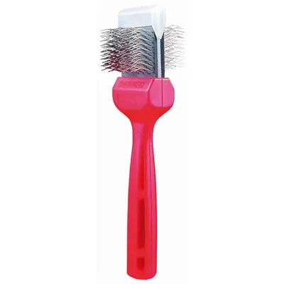 ActiVet ontklitborstel Mat Zapper rood 20 x 5 x 5 cm – dubbelzijdig