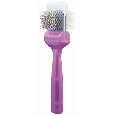 ActiVet borstel Universal Pro Hard paars 20 x 5 x 5 cm – dubbelzijdig