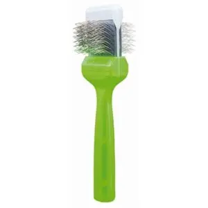 ActiVet slickerborstel Universal Pro Zacht groen 20 x 5 x 5 cm - Afbeelding 1