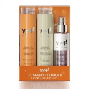 Yuup! Long Coats Kit hondenverzorgingsset – shampoo, conditioner en spray - Afbeelding 1