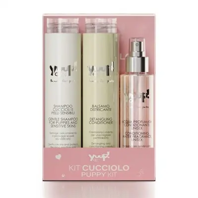 Yuup Puppy Kit – verzorgingsset voor pups met shampoo en conditioner