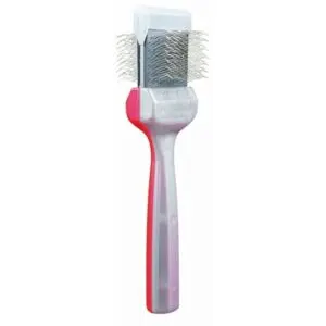 ActiVet borstel Undercoater Mat Zapper & Grabber zilver 20 x 5 x 5 cm - Afbeelding 1