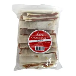 I Am Chicken D'Light Rawhide hondensnack 30 stuks – kip en runderhuid - Afbeelding 4