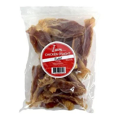 I Am Chicken D'Light Rabbit hondensnack 30 stuks – kip en konijn