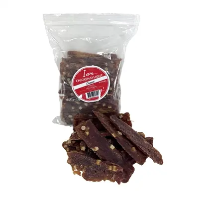 I Am Chicken D'Light kipfilet en kaas hondensnack 30 stuks