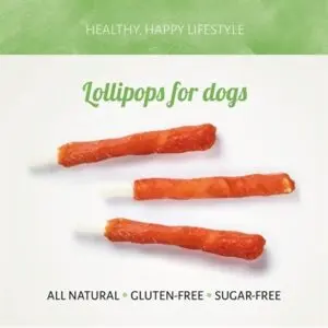 Antos Chicken D'Light Lollies 400 g – kauwsnack kip, glutenvrij - Afbeelding 4