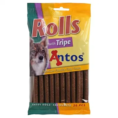 Antos Rolls pens 20 stuks (200 g) – rolvormige hondensnacks