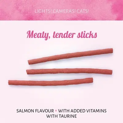 Antos kattensnacks Soft Sticks Madame zalm en forel 30 g