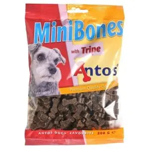 Antos Mini Bones pens 200 g – zachte hondensnoepjes - Afbeelding 1