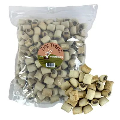 Dog Treatz mergkoekjes 2,5 kg – krokante hondensnacks met rundvlees