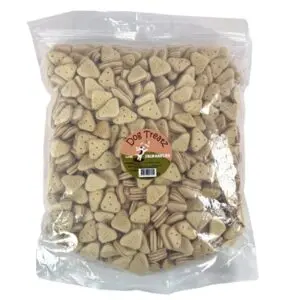 Dog Treatz zalm hartjes 2,5 kg – krokante hartjes gevuld met zalm - Afbeelding 4