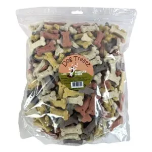 Dog Treatz kluifjes 4-Mix 2,5 kg – krokante biscuitkluifjes in vier kleuren - Afbeelding 4